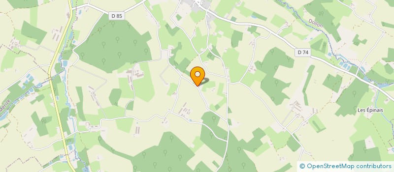 localisation de l'entreprise 344 689 542   TRESSON