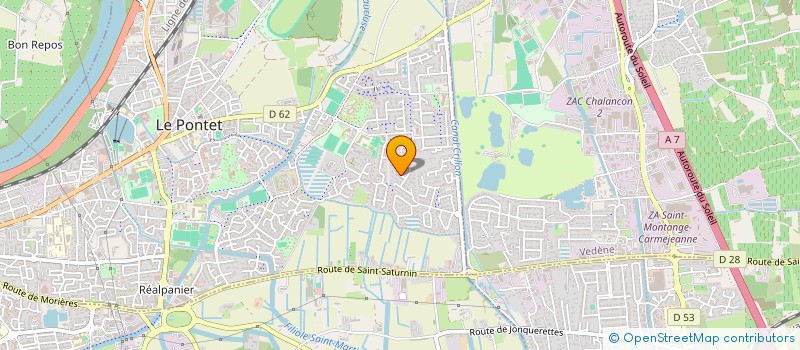 localisation de l'entreprise 344 710 009   LE PONTET