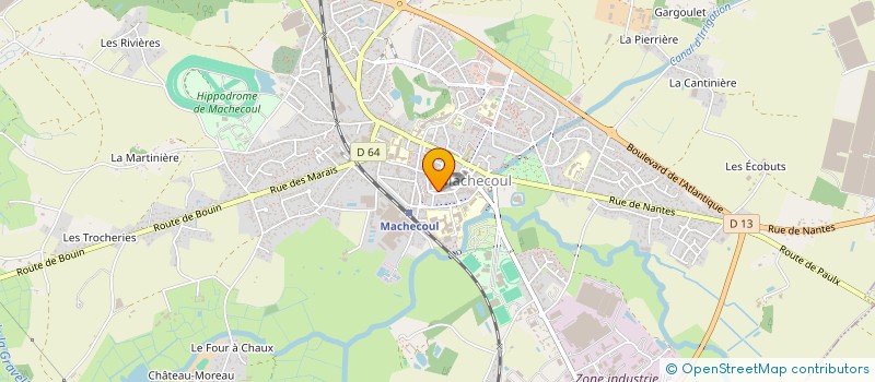 localisation de l'entreprise 344 772 884   VERTOU