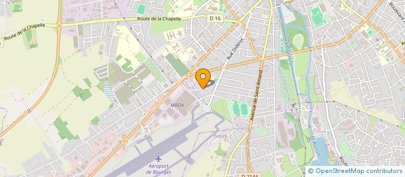 localisation de l'entreprise 344 787 528   BOURGES