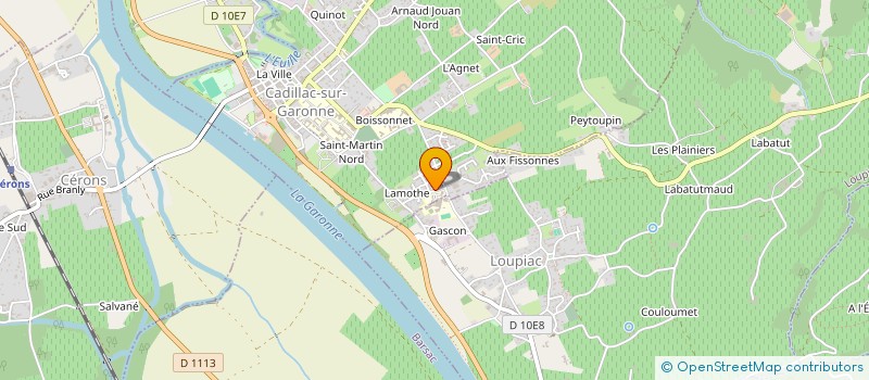 localisation de l'entreprise 344 907 399   CADILLAC-SUR-GARONNE