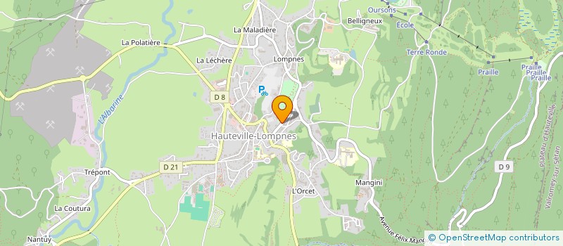 localisation de l'entreprise 344 915 566 à PLATEAU D'HAUTEVILLE
