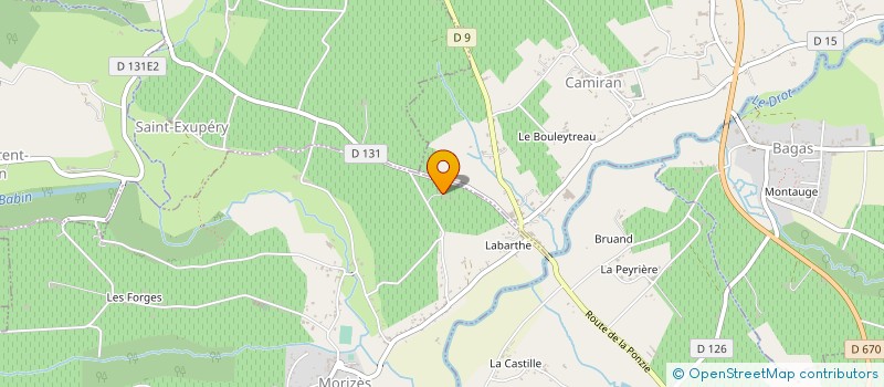 localisation de l'entreprise 344 939 921   MORIZES