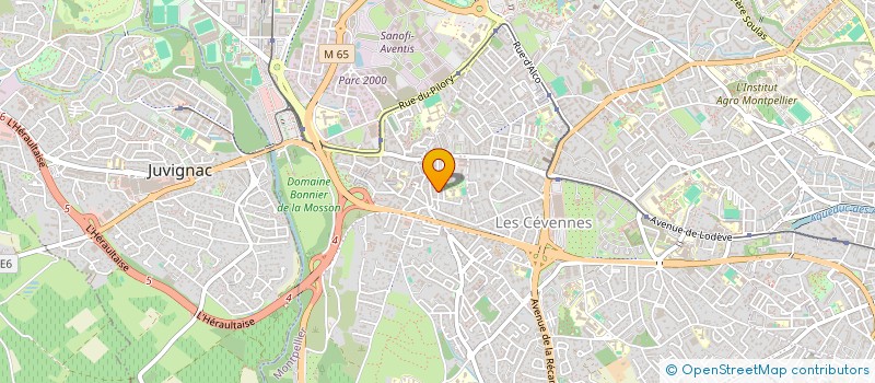 localisation de l'entreprise 344 954 466   MONTPELLIER