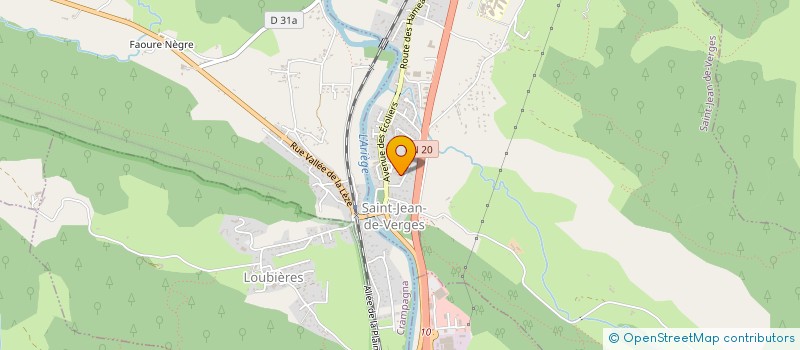 localisation de l'entreprise 344 977 509 à SAINT-JEAN-DE-VERGES