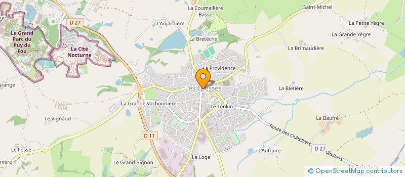 localisation de l'entreprise 345 094 544   LES EPESSES