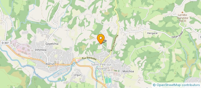 localisation de l'entreprise 345 401 111   SAINT-PEE-SUR-NIVELLE