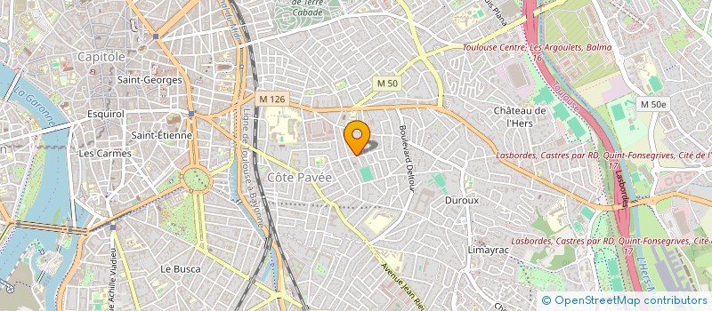 localisation de l'entreprise 347 381 683 à TOULOUSE