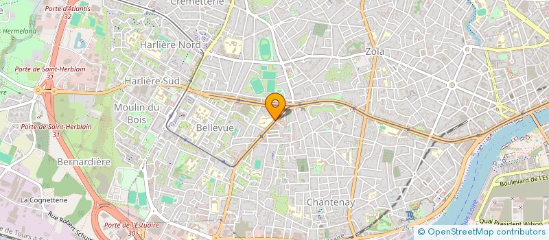 localisation de l'entreprise 347 466 229 à NANTES