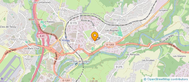 localisation de l'entreprise 347 487 944   SILLINGY