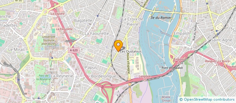 localisation de l'entreprise 347 à TOULOUSE