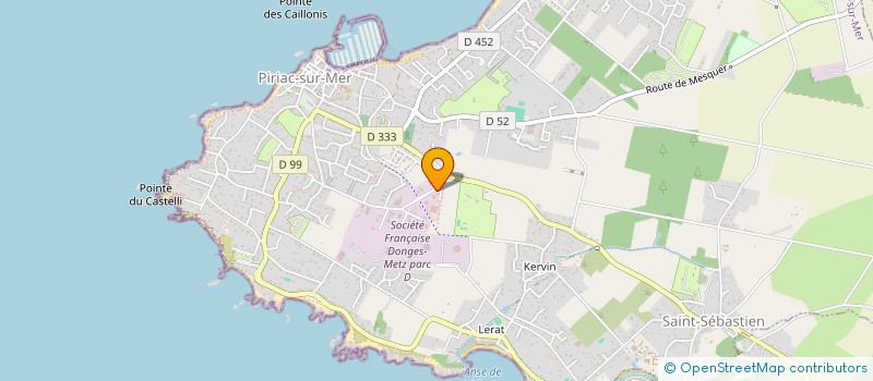 localisation de l'entreprise 347 619 157   PIRIAC-SUR-MER
