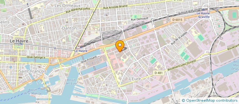 localisation de l'entreprise 347 633 299  à LE HAVRE