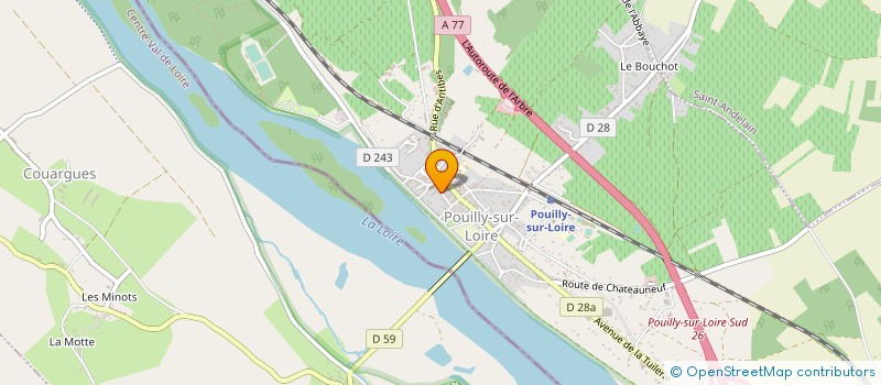 localisation de l'entreprise 347 653 909   POUILLY-SUR-LOIRE