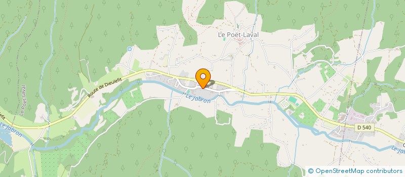 localisation de l'entreprise 347 807 125   LE POET-LAVAL