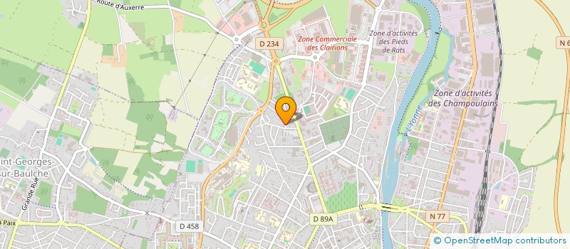 localisation de l'entreprise 347 819 351 à AUXERRE