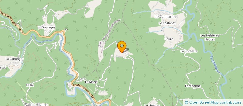 localisation de l'entreprise 347 913 428   SAINT-MICHEL-DE-DEZE