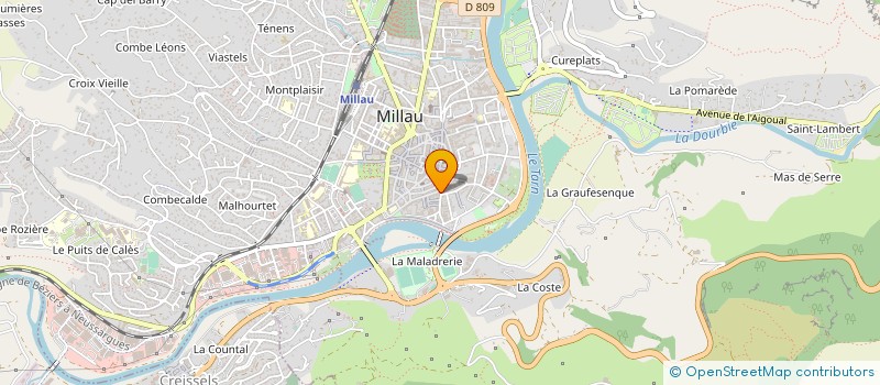 localisation de l'entreprise 347 921 942   SALLES-CURAN