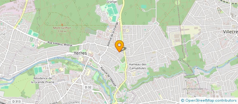 localisation de l'entreprise 348 002 080   YERRES