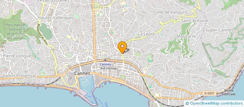 localisation de l'entreprise 348 034 604   CANNES