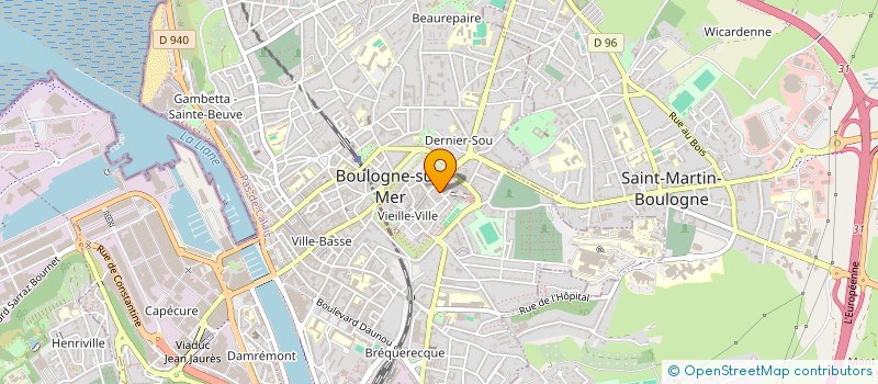localisation de l'entreprise 348 108 218 à BOULOGNE-SUR-MER