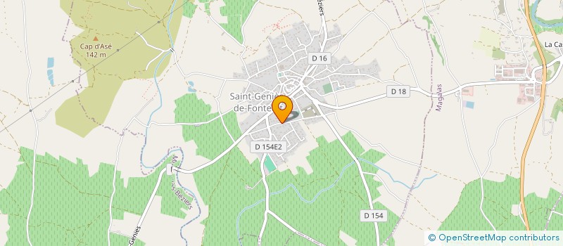 localisation de l'entreprise 348 175 431   SAINT-GENIES-DE-FONTEDIT