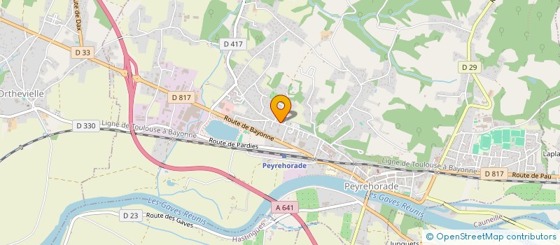 localisation de l'entreprise 348 244 286   PEYREHORADE