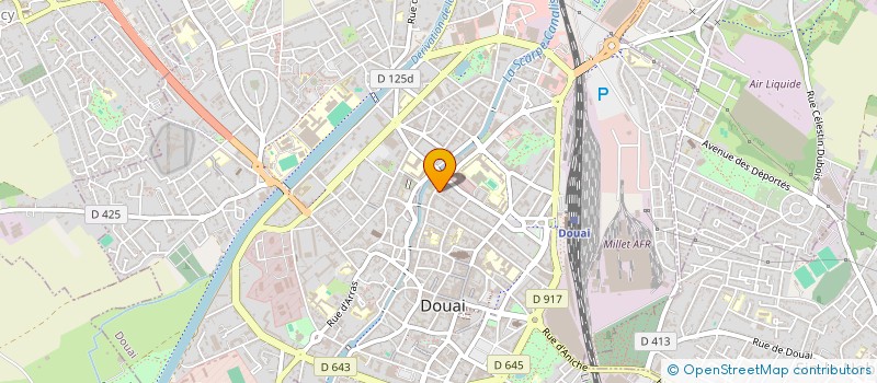 localisation de l'entreprise 348 305 780 à LAMBRES-LEZ-DOUAI