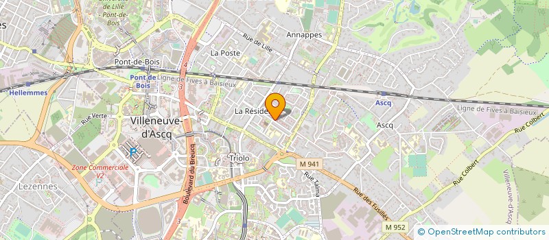 localisation de l'entreprise 348 339 086 à CROIX