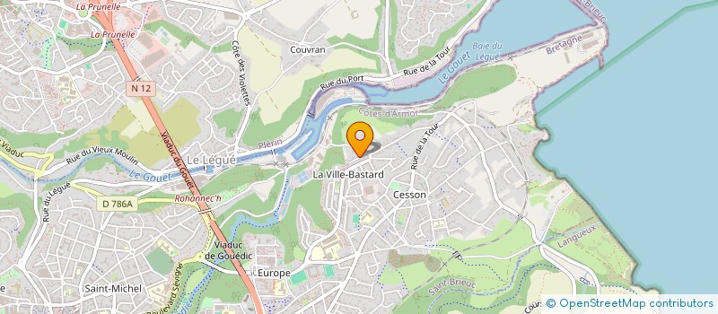 localisation de l'entreprise 348 403 809  à SAINT-BRIEUC