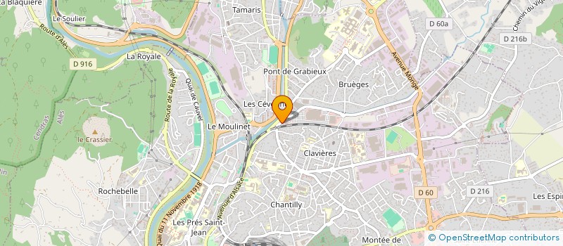 localisation de l'entreprise 348 475 369   ALES