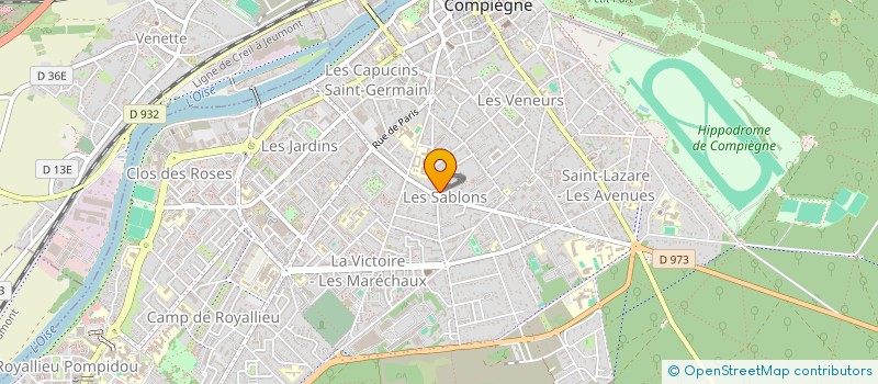 localisation de l'entreprise 348 506 866 à COMPIEGNE