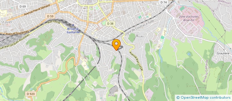 localisation de l'entreprise 348 572 744   BRIVE-LA-GAILLARDE