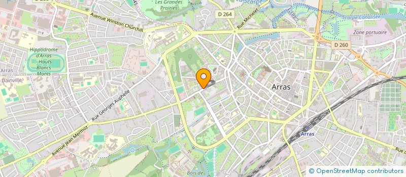 localisation de l'entreprise 348 616 202  à ARRAS