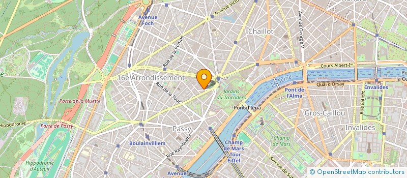 localisation de l'entreprise 348 616 673   PARIS