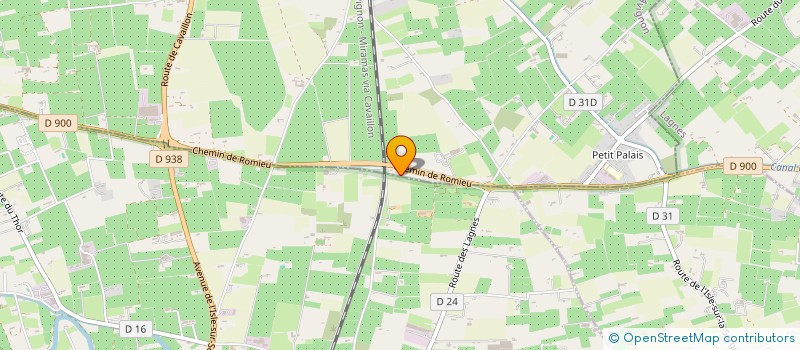 localisation de l'entreprise 348 620 501 à CAVAILLON