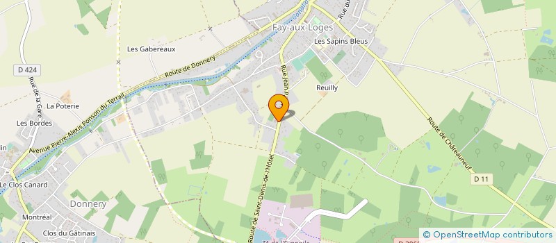 localisation de l'entreprise 348 635 343   ORLEANS