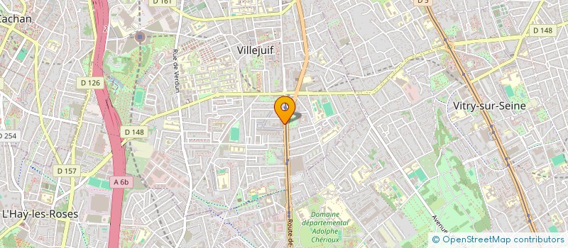 localisation de l'entreprise 348 656 042   VILLEJUIF