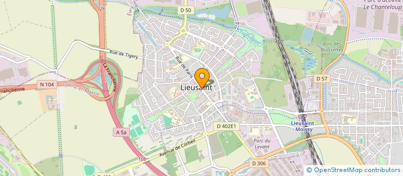 localisation de l'entreprise 348 772 062 à MOISSY-CRAMAYEL