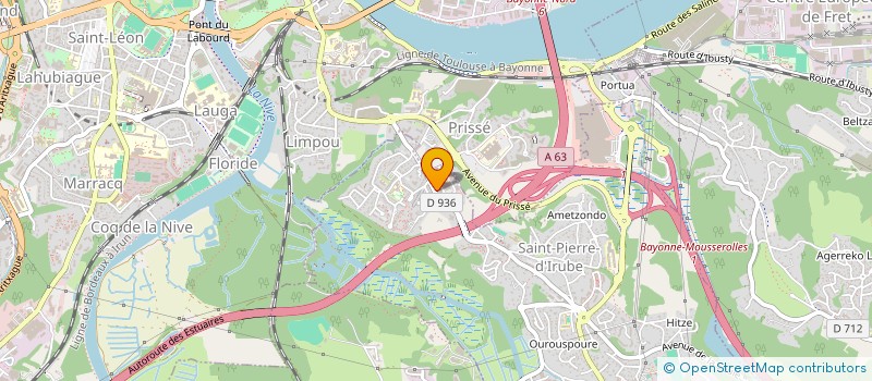 localisation de l'entreprise 348 950 775   BAYONNE