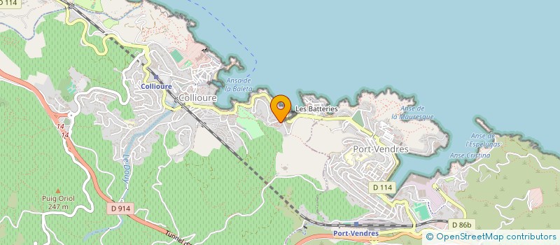 localisation de l'entreprise 348 956 707   COLLIOURE