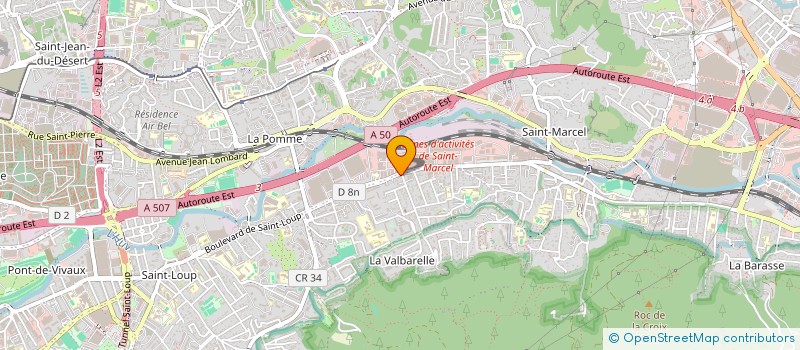 localisation de l'entreprise 348 976 572   MARSEILLE