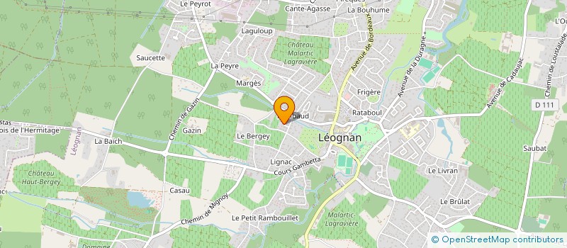 localisation de l'entreprise 349 023 028   LEOGNAN