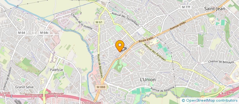 localisation de l'entreprise 349 038 778   SAINT-CYPRIEN