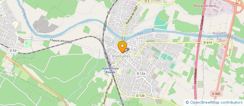 localisation de l'entreprise 349 041 814   RIVESALTES