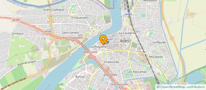 localisation de l'entreprise 349 058 206 à ARLES