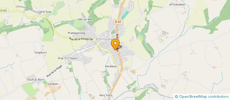 localisation de l'entreprise 349 113 944   PLOMODIERN