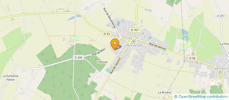 localisation de l'entreprise 349 202 838 à SAUMUR