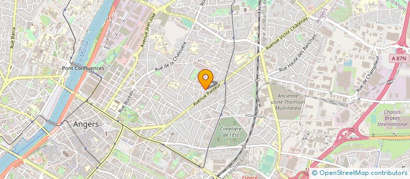 localisation de l'entreprise 349 261 982   ANGERS