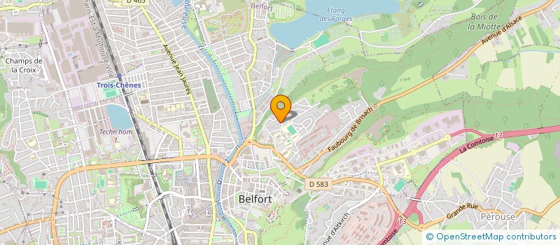 localisation de l'entreprise 349 292 177 à BELFORT